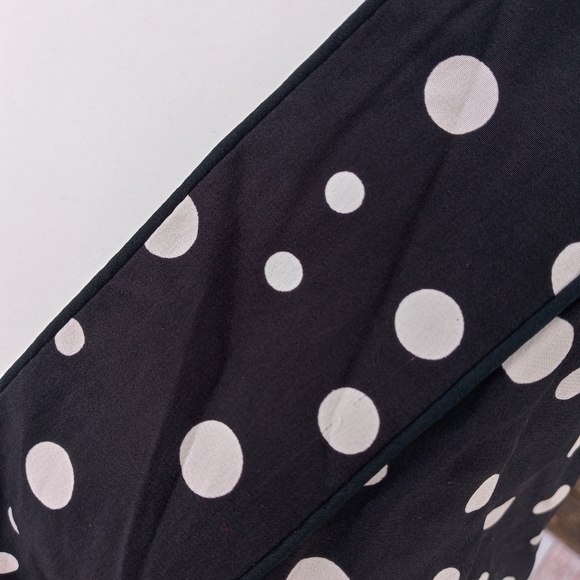 INC. Polka Dot Silk Dress Size 10 - Picture 4 of 10